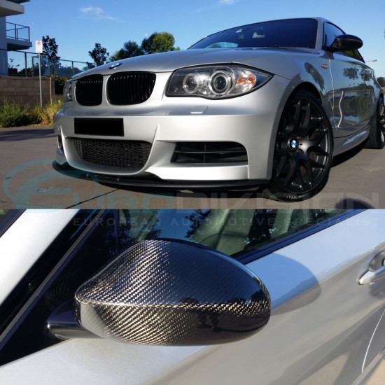 BMW 1 Series E82 Coupe / E88 Convertible / E87 Hatchback Pre-LCI Carbon Fibre Mirror Covers