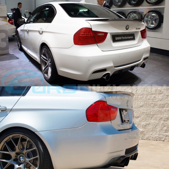 BMW 3 Series E90 Sedan Carbon Fibre Performance Trunk Spoiler