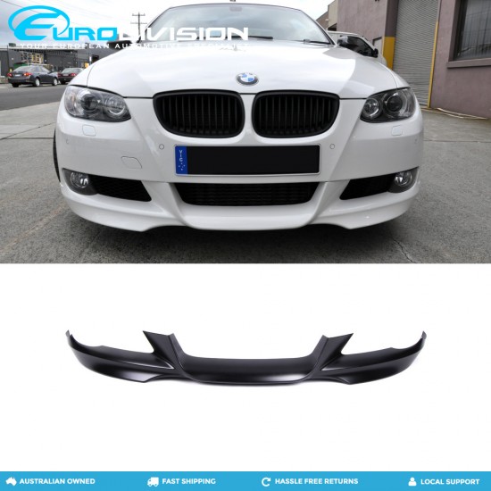 BMW Aero Style Plastic Front Lip E92 / E93 Pre-LCI Front Bumper Fitment