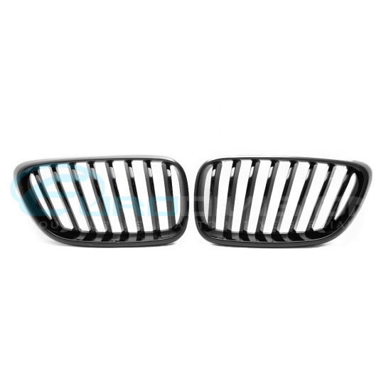 BMW M Performance Style Gloss Black Front Grilles F22 / F23 2 Series Fitment