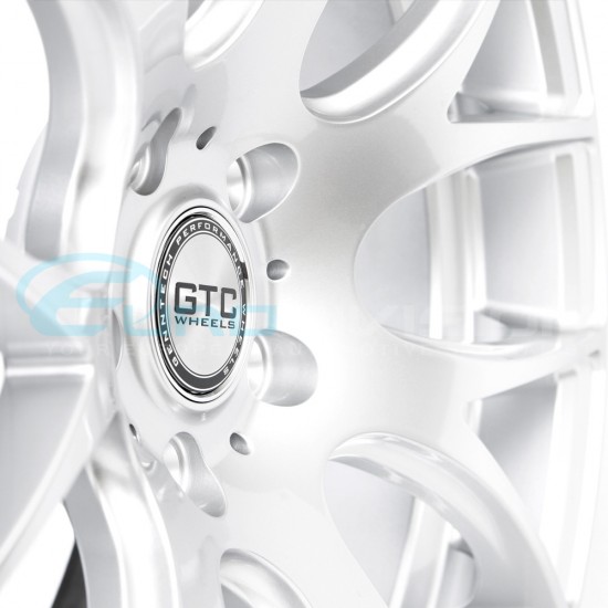 GTC Wheels GT-CR 19" Hyper Silver VW Golf MK5 / MK6/ MK7 Fitment