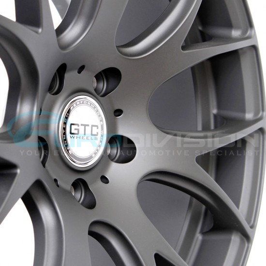 GTC Wheels GT-CR 19" Square Matte Anthracite BMW 1 Series E82 / E88 / E87 Fitment