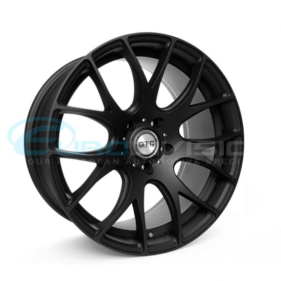 GTC Wheels GT-CR 19" Square Matte Black BMW 1 Series E82 / E88 / E87 Fitment