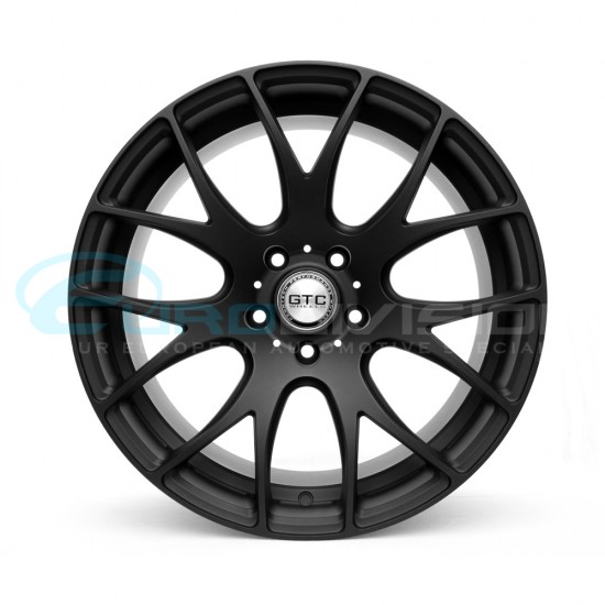 GTC Wheels GT-CR 19" Square Matte Black BMW 1 Series E82 / E88 / E87 Fitment