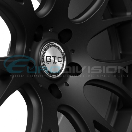GTC Wheels GT-CR 19" Matte Black VW Golf MK5 / MK6/ MK7 Fitment