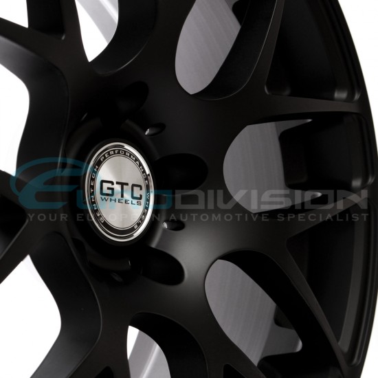 GTC Wheels GT-CX 19"x9.5 ET33 SINGLE Wheel Matte Black BMW E90 E92 E93 F30 F32 F33