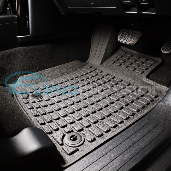 Rubber Interior Floor Mats for Toyota Land Cruiser Prado 150 Series 2009 - 2013