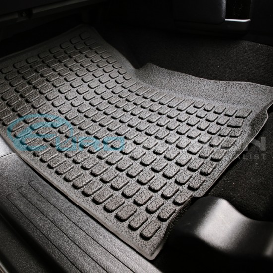 Rubber Interior Floor Mats for Toyota Land Cruiser Prado 150 Series 2009 - 2013