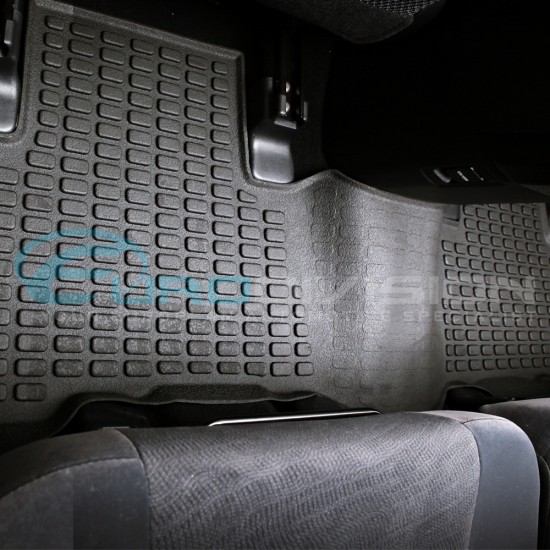 Toyota Land Cruiser Prado 150 Series Rubber Interior Floor Mats 2009 - 2013