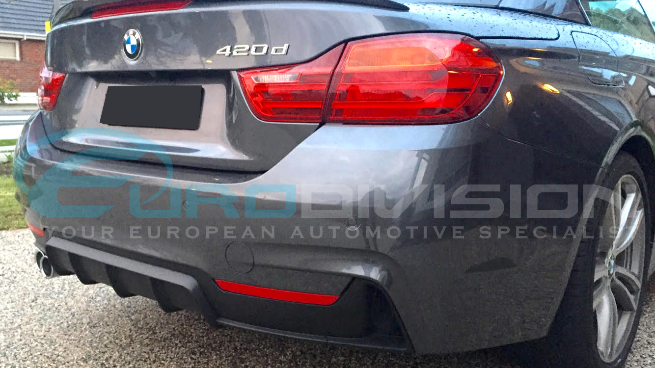 BMW 4 Series F32 F33 F36 M Performance Style Rear Diffuser 420i 420d